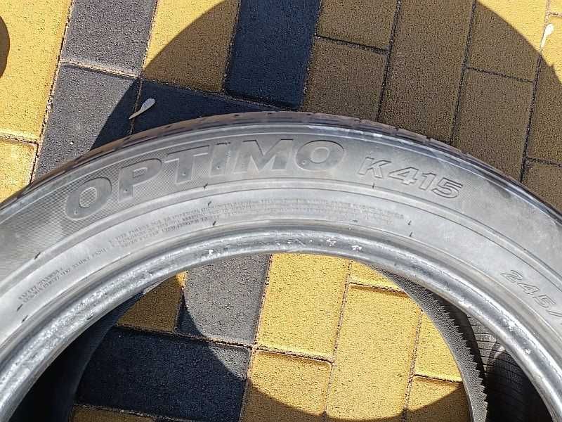 ОДНА шина 245/50 R18 - "Hankook Optimo K415" (Корея), летняя.