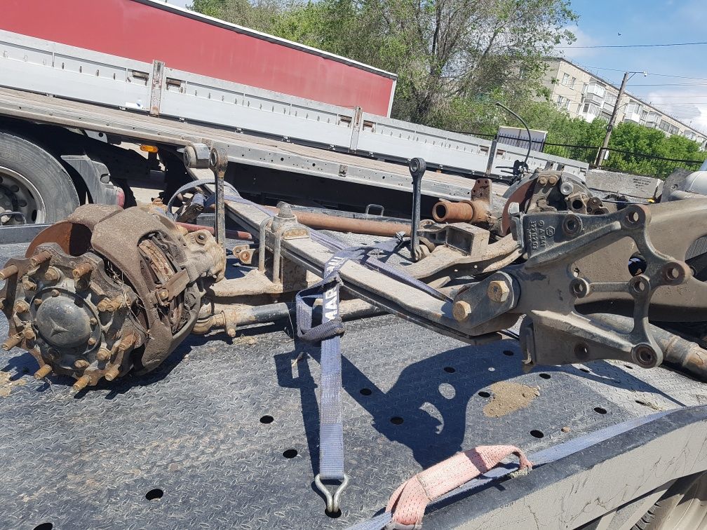Актрос мп1 передняя балка в сборе, кпп с ретардой,  задний мост.