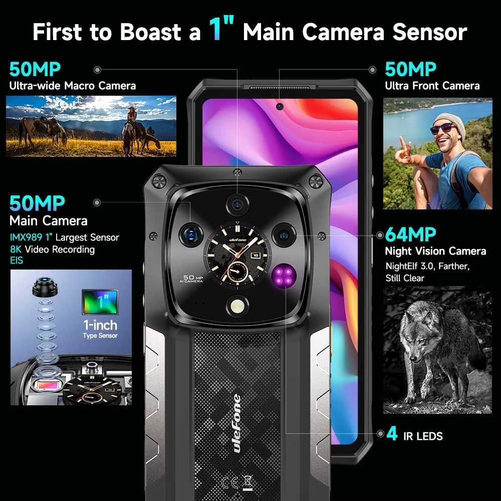 Смартфон Ulefone Armor 28 Ultra, 32ГБ/1ТБ, global
