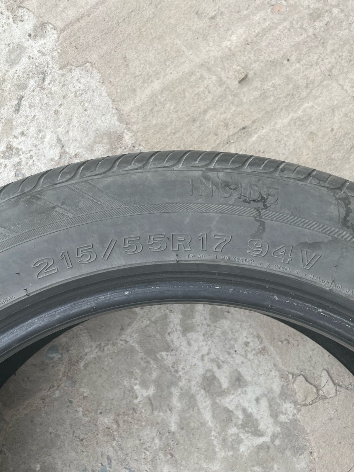 Шины в хорошем состоянии