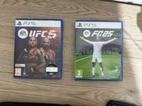 Лицензионные диски UFC 5 и Fifa 25