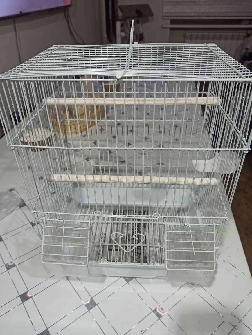 Продаю небольшую клетку за 12000тг.