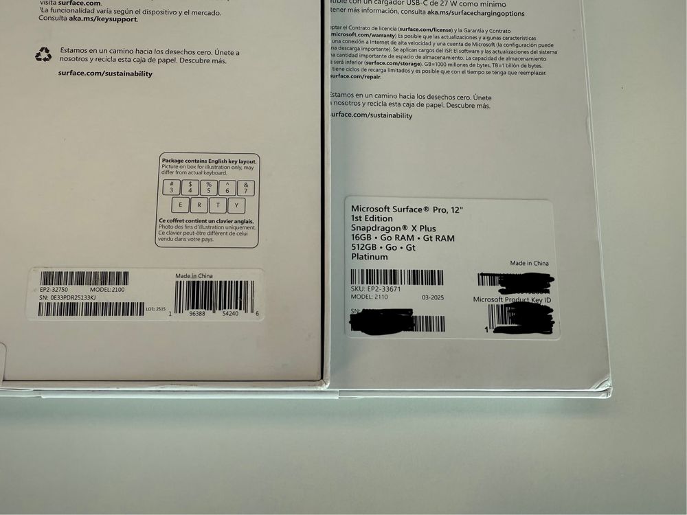 Планшет 2025 Surface Pro 12-inch 16/512
