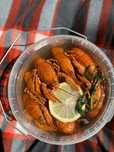 Раки живые, вареные, морские сеты
