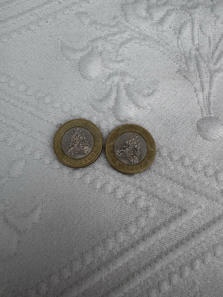 Продаю монеты коллекционные 100 тг