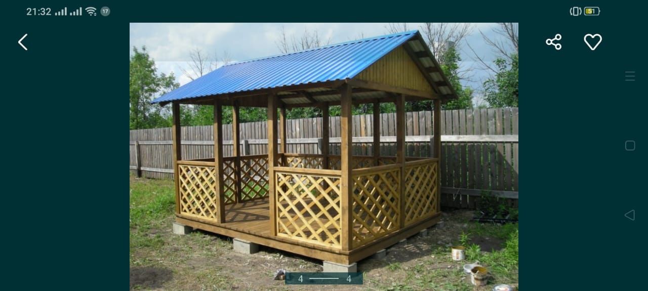 Летники,беседки из дерева