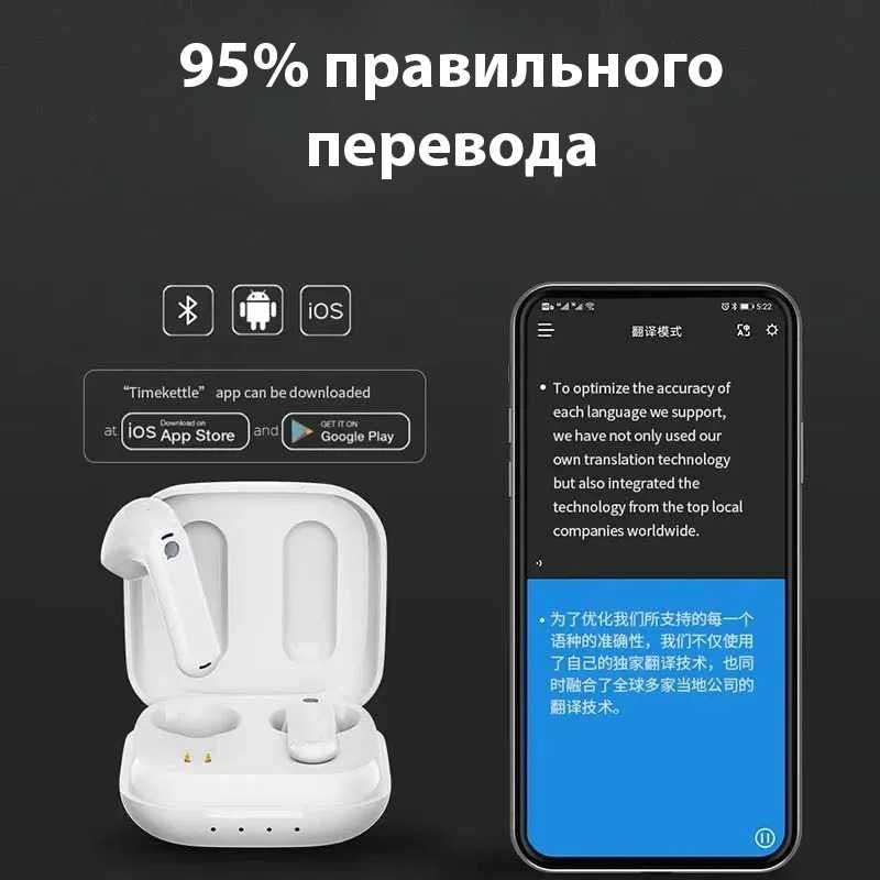 Умные наушники-переводчики Timekettle WT2 Edge