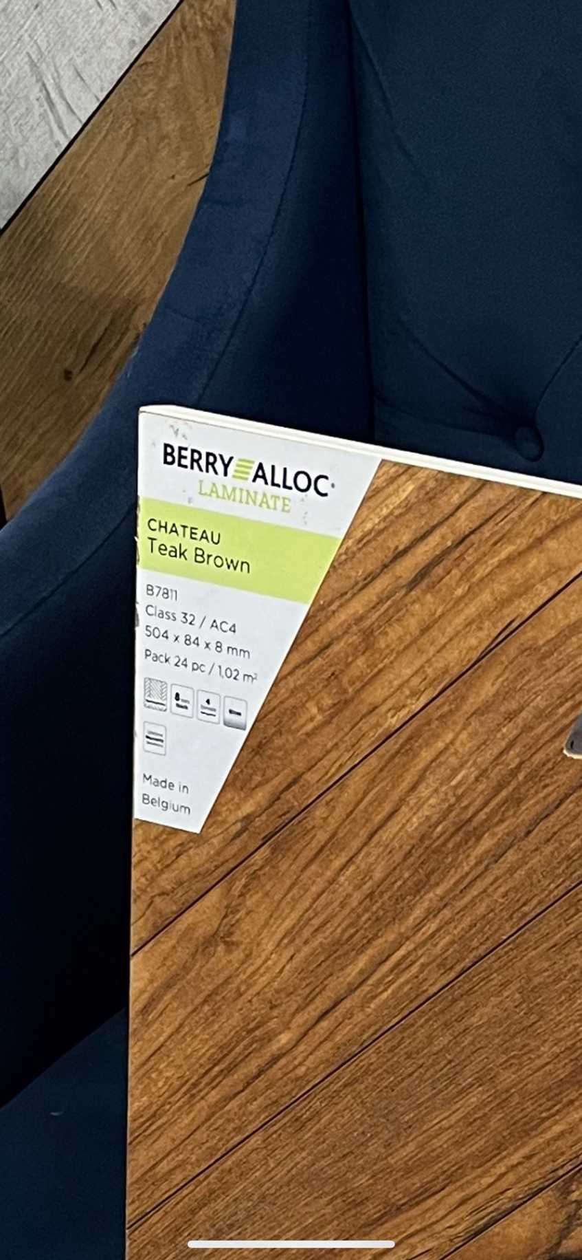 ламинат berry alloc teak brown