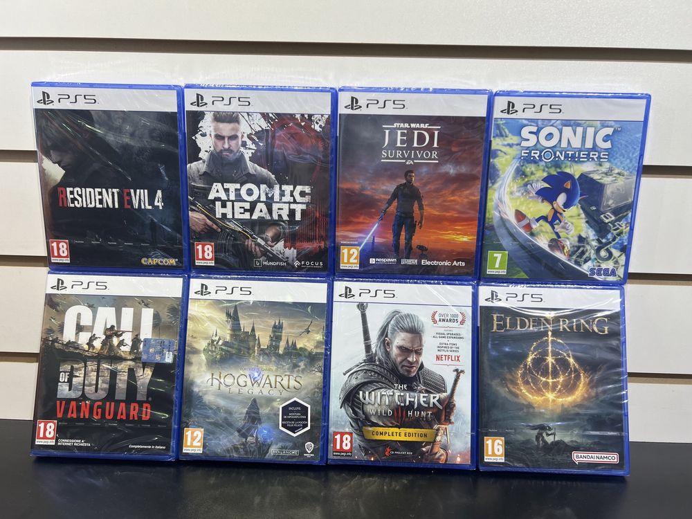 Новые Диски! Игры на PS4/PS5 PlayStation 4/5 / Каспи Red/QR. Доставка