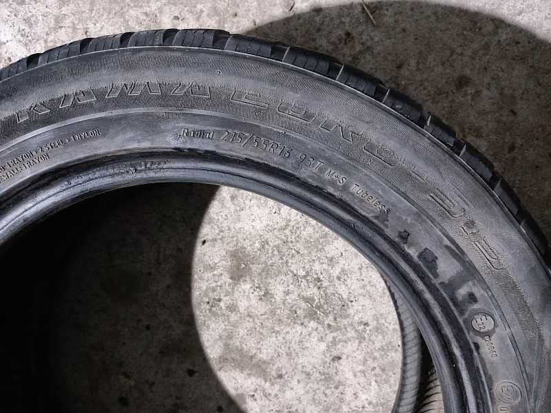 ОДНА шина 215/55 R16 - "Kama Euro-519" (Россия), зимняя.
