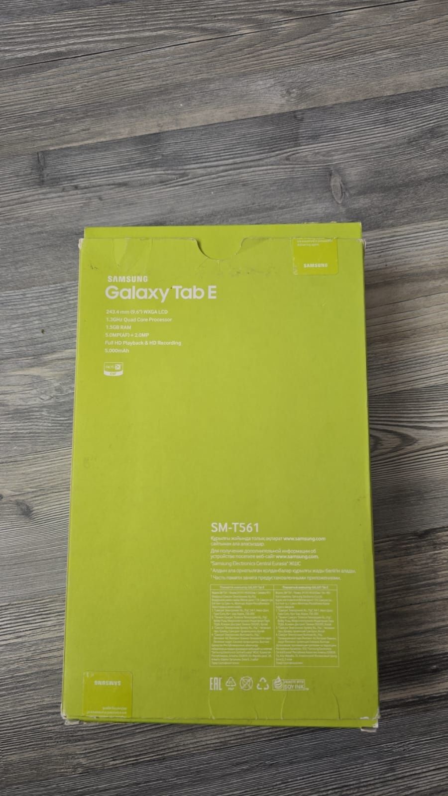 Продам Планшет Galaxy Tab E