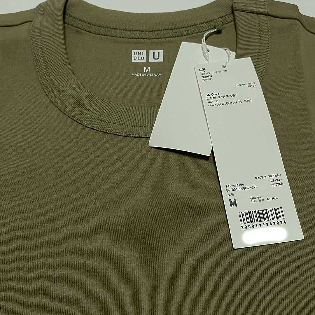 Новая базовая футболка Uniqlo