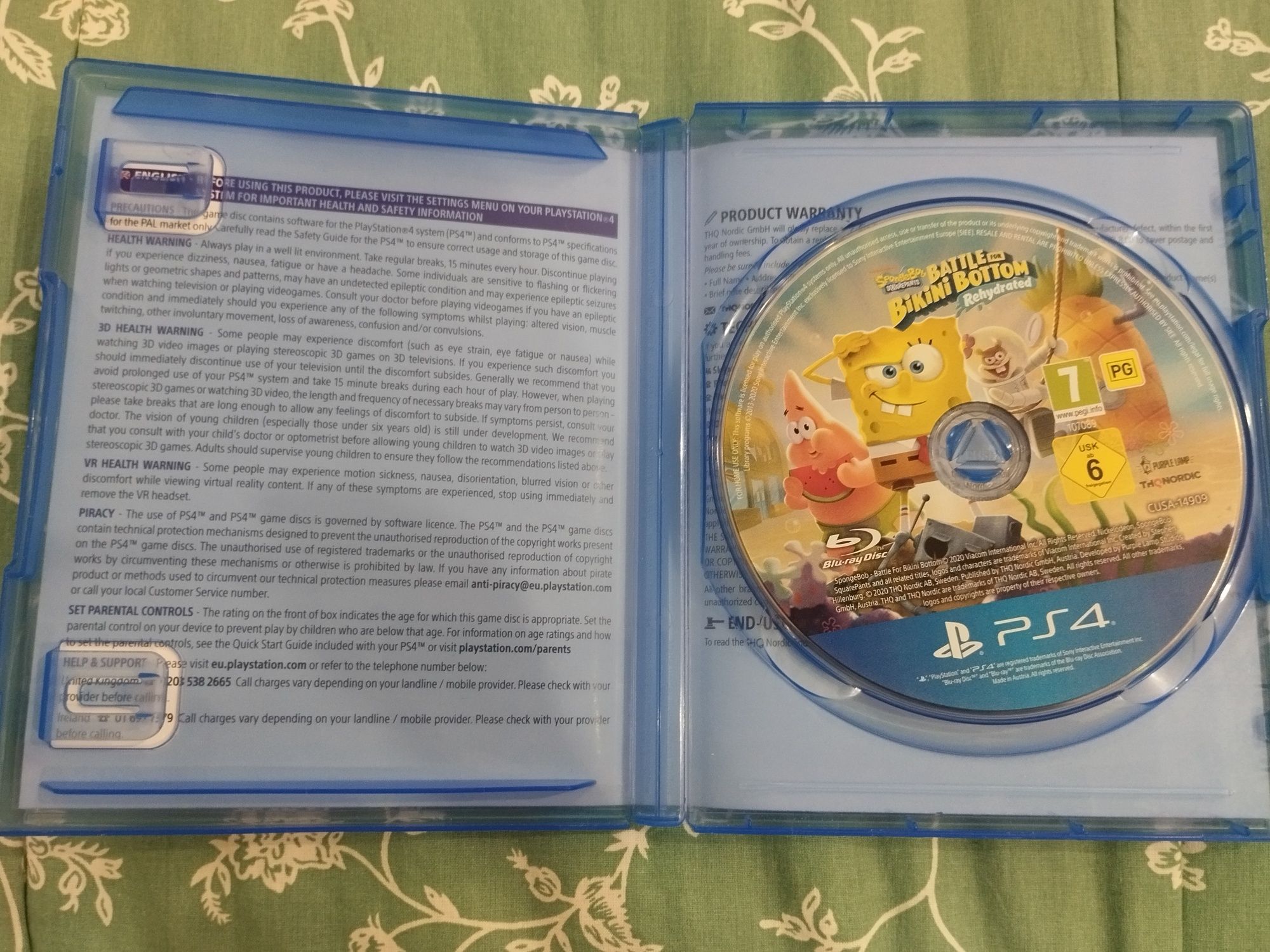 BATTLE for Bikini Bottom/Битва за бикини боттом игра на ps4.