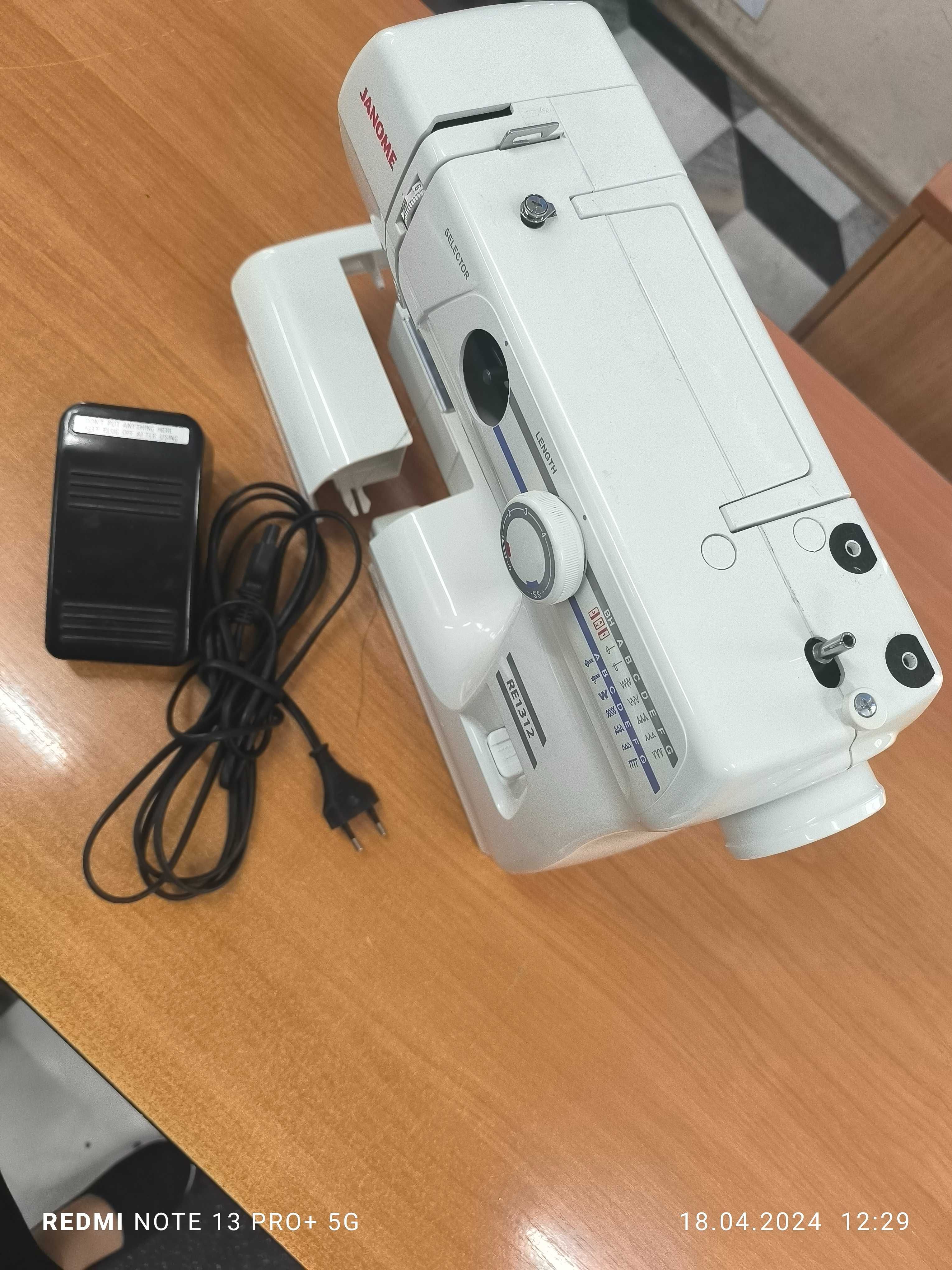 Janome Re1312 швейная машина