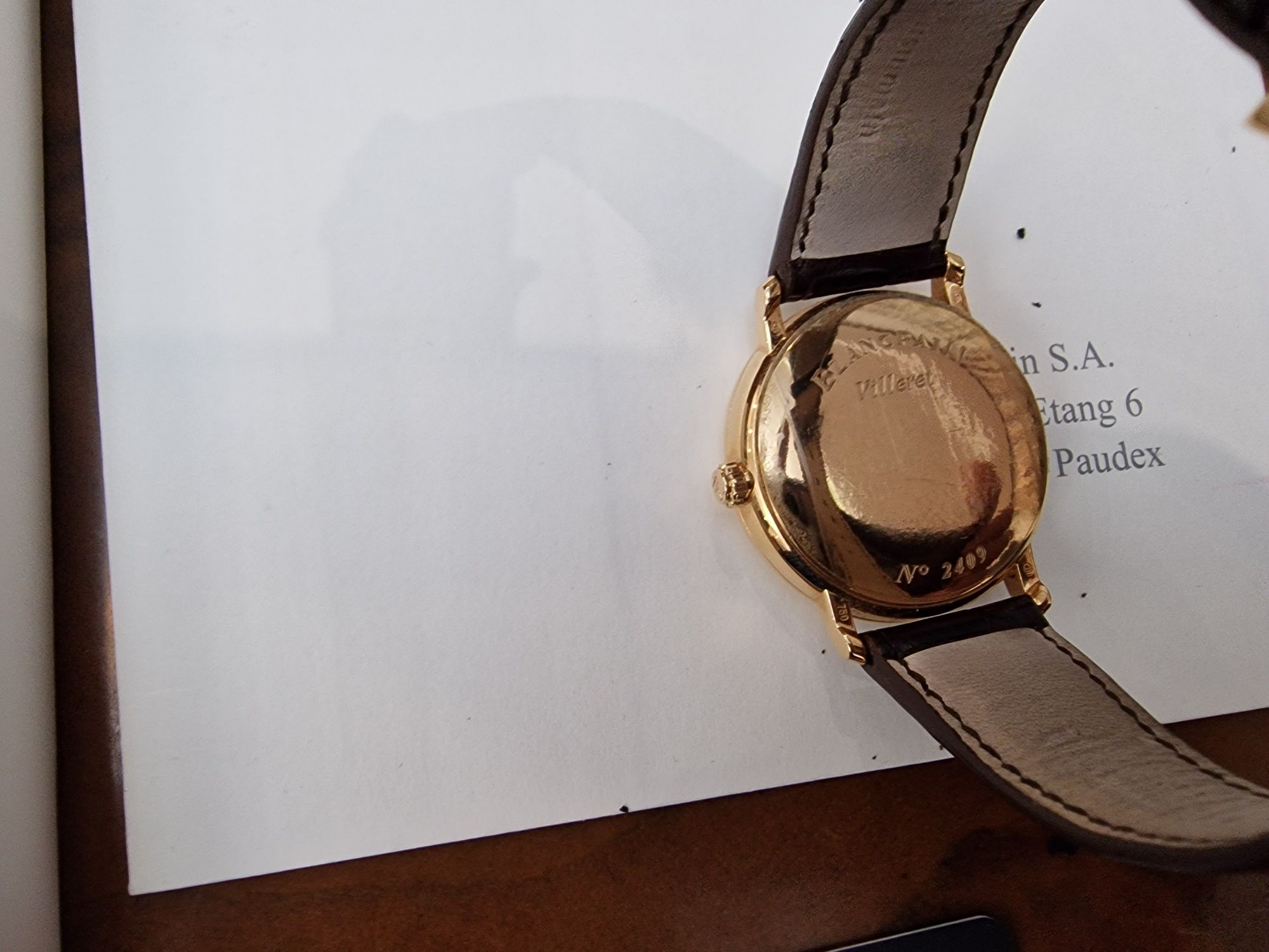 Мужские часы Blancpain Villeret