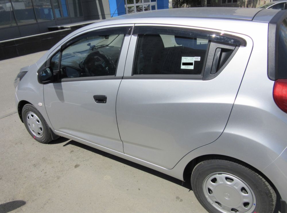 Дефлекторы окон Chevrolet Spark с 2009 по 2016
