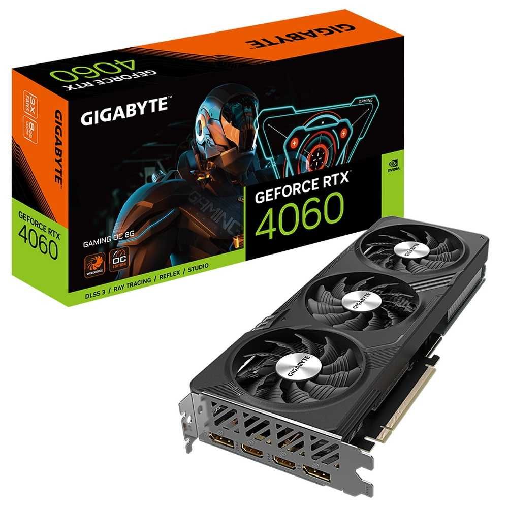 Видеокарта Gigabyte GeForce RTX 4060 GAMING OC (новая)