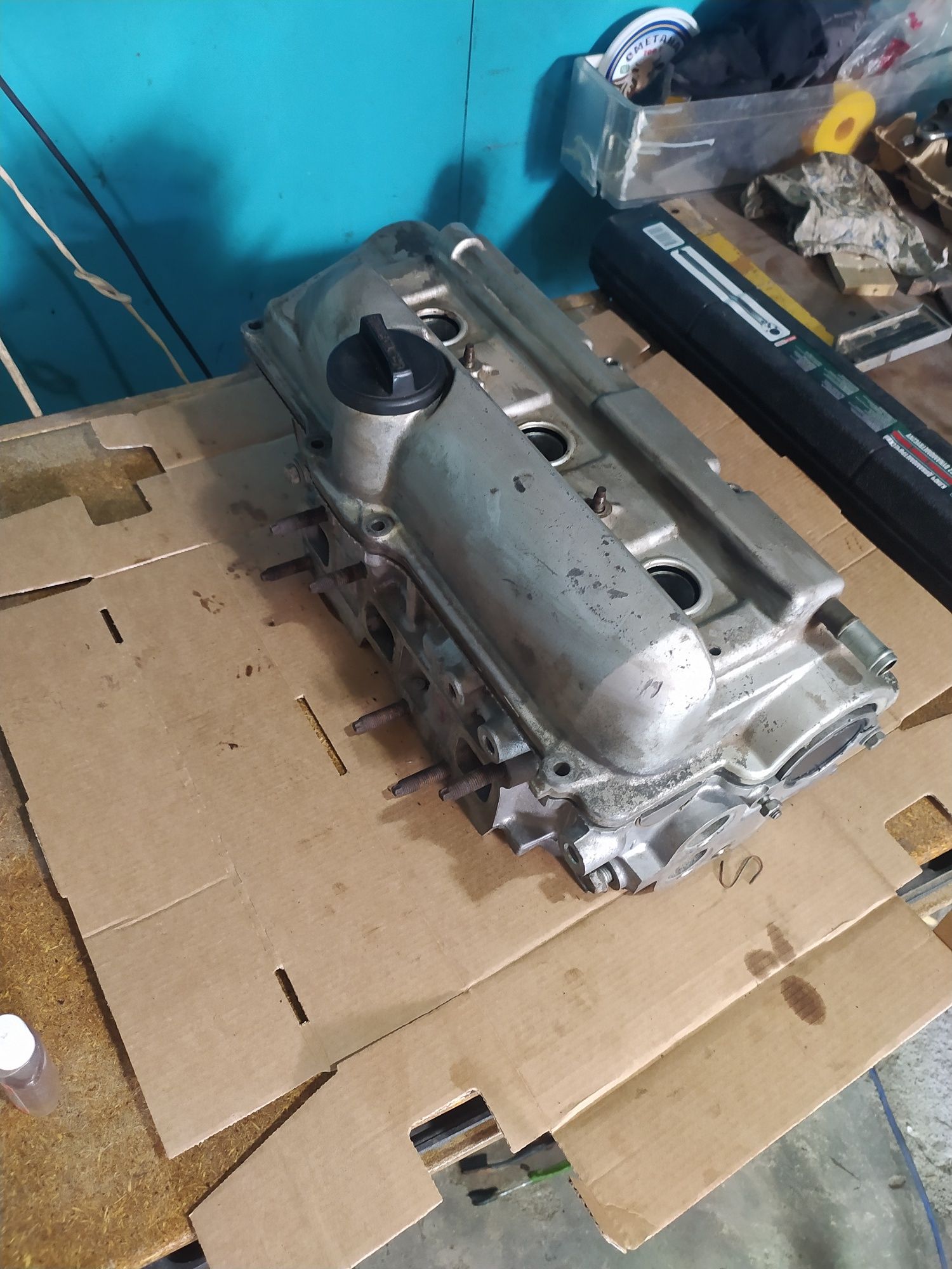 ГБЦ 3vz-fe головка блока цилиндров