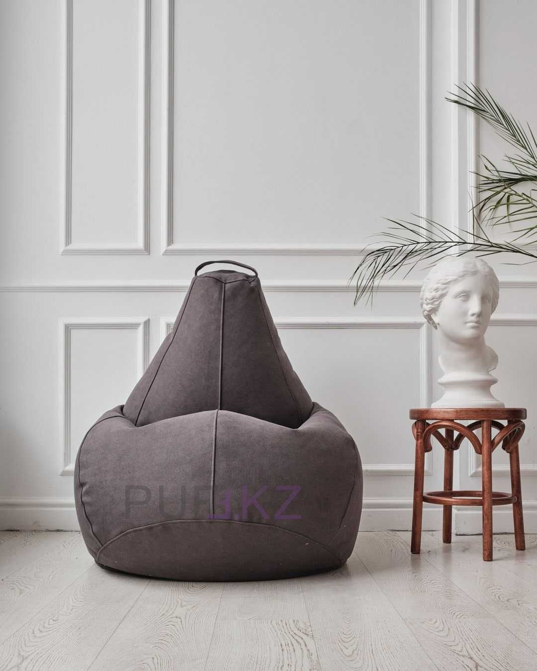 Бескаркасный кресло мешок, пуфик, подушка, груша, диван, bean bag