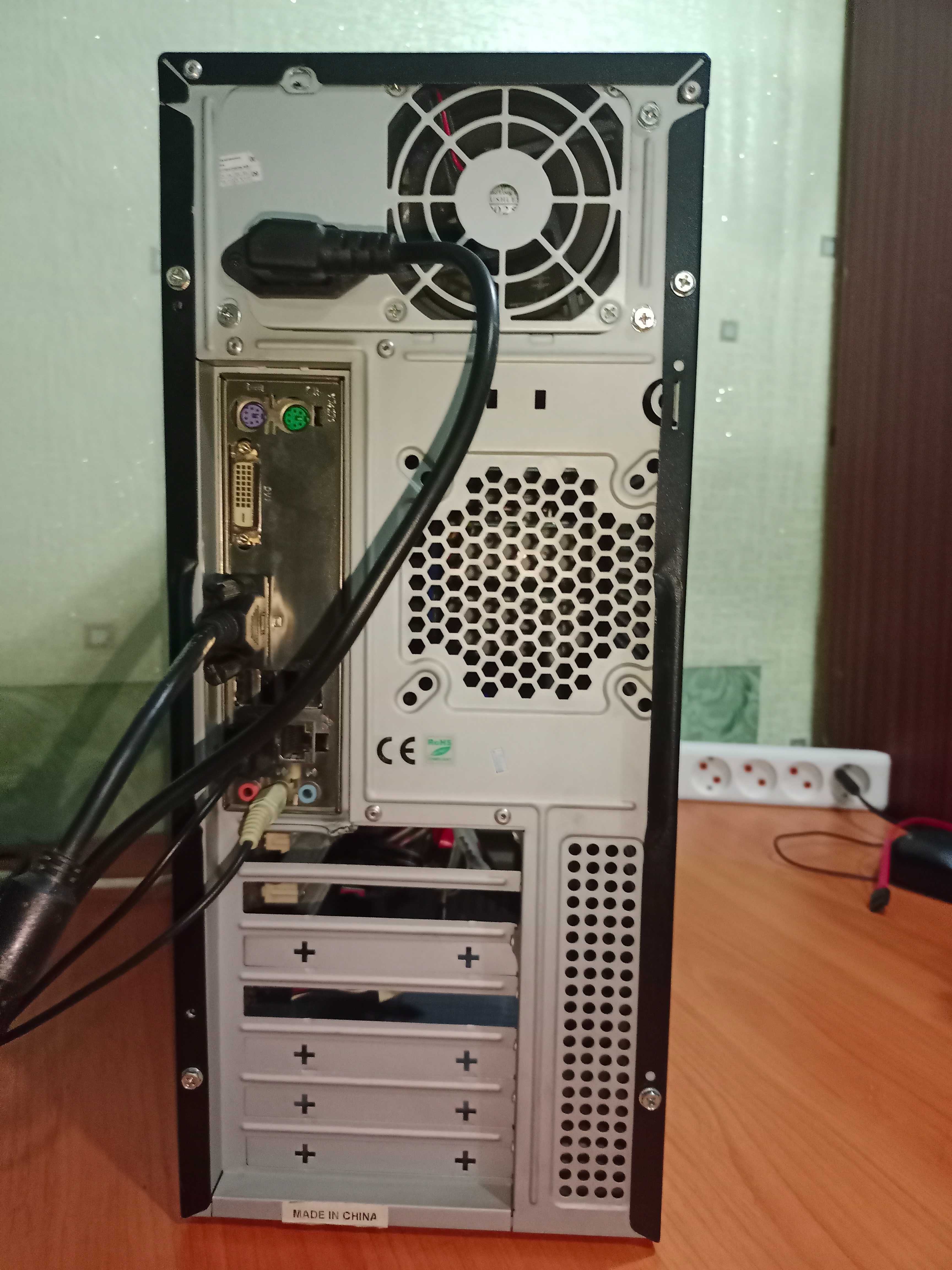 Системник 4ядра Core i7-2600K 3.4-3.8Ghz ОЗУ-16GB WiFi  Windows 11 Pro