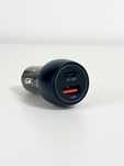 Автомобильное зарядное устройство в прикуриватель USB + Type-C