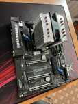 Продам материнскую z170x плату + процессор