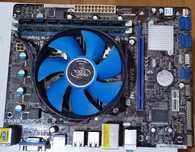 продам комплект:мат плата Asrock H61,core i7 3770+12гб озу