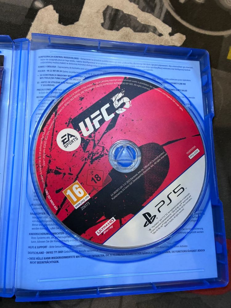 UFC 5 / Диск для PS5
