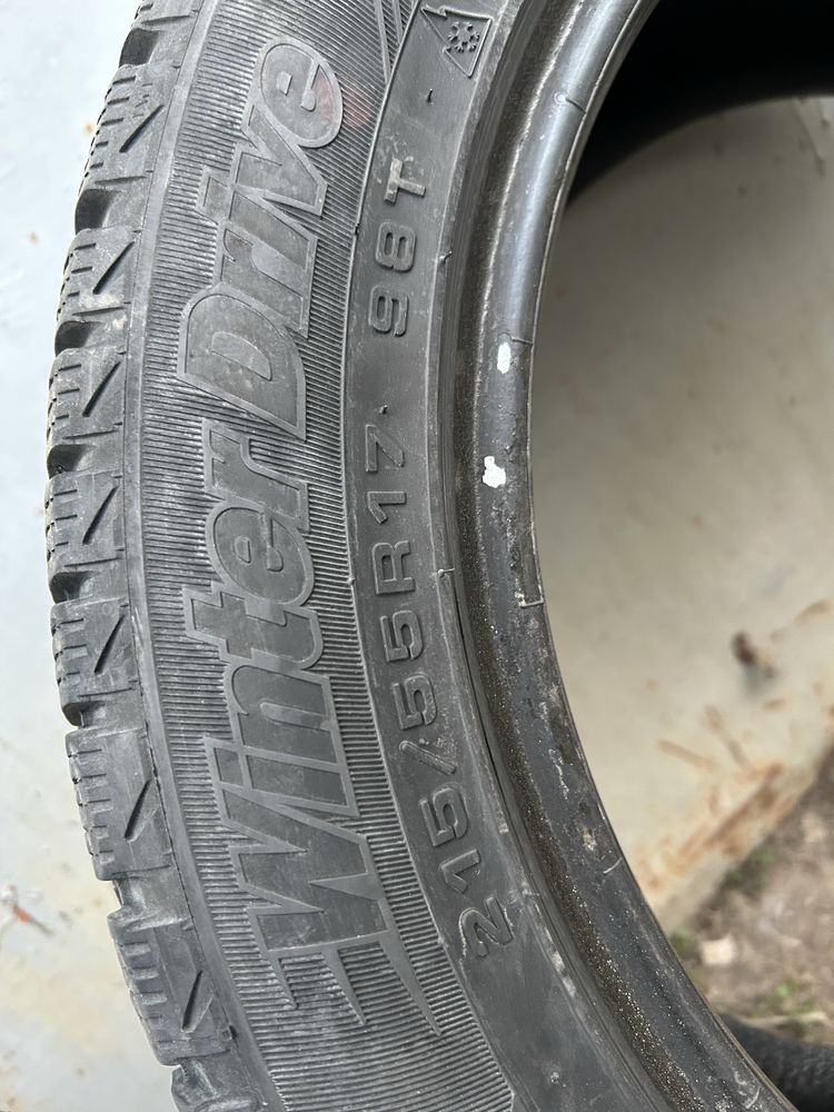 Зимняя резена (липучка) 215/55 R17 Coordiant