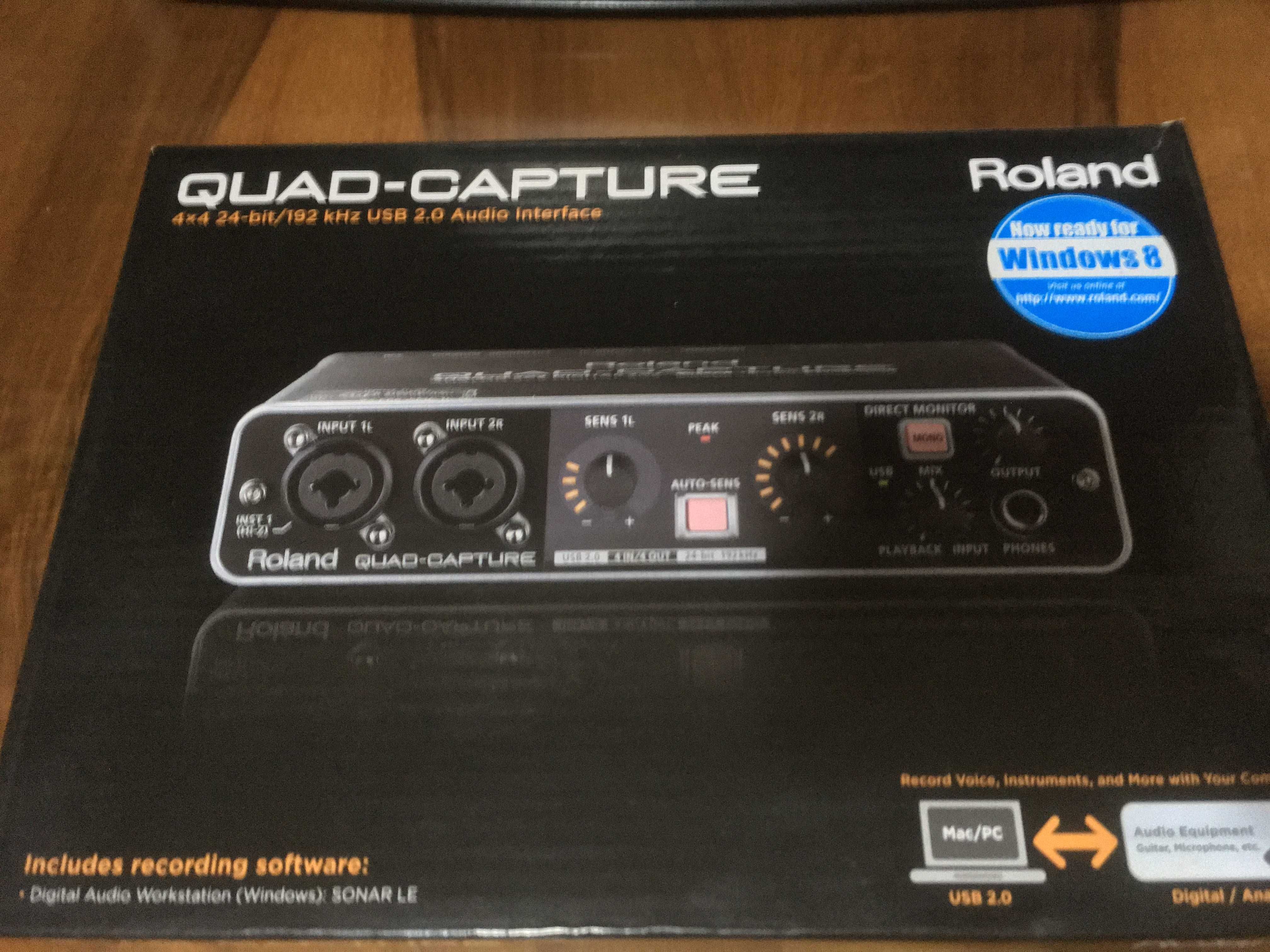 Звуковая карта Roland UA-55 Quad-Capture (УНИКАЛЬНОЕ ПРЕДЛОЖЕНИЯ)