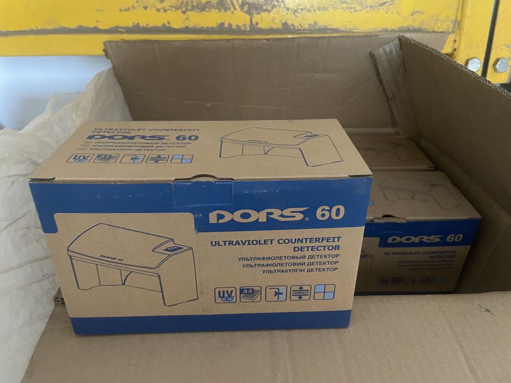 Продается новый Детектор валют DORS 60- 23 шт. Торг есть.