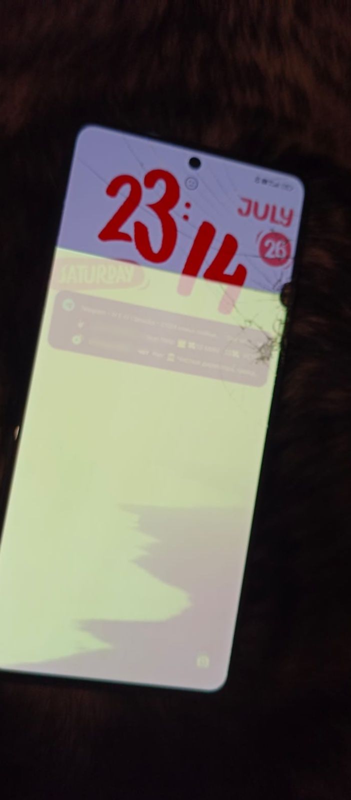 Poco x5 pro Треснут дисплей
