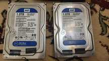 Western digital hdd 1тб жёсткий диск