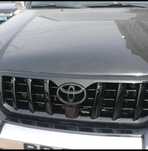 Черная решетка радиатора Тойота Прадо 12/gx470