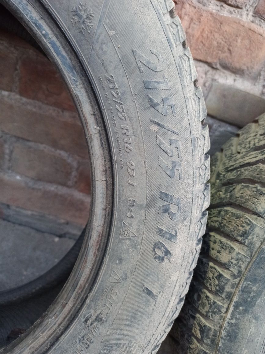 Продам зимние шины на 16.