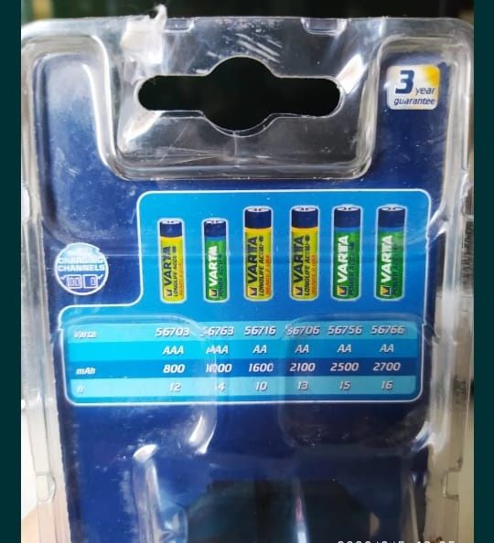Зарядное устройство VARTA Mini  Charger 2XAA-2100mAh