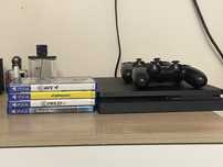 Playstation 4 Slim 1 Террабайт(внутри более 20игр)