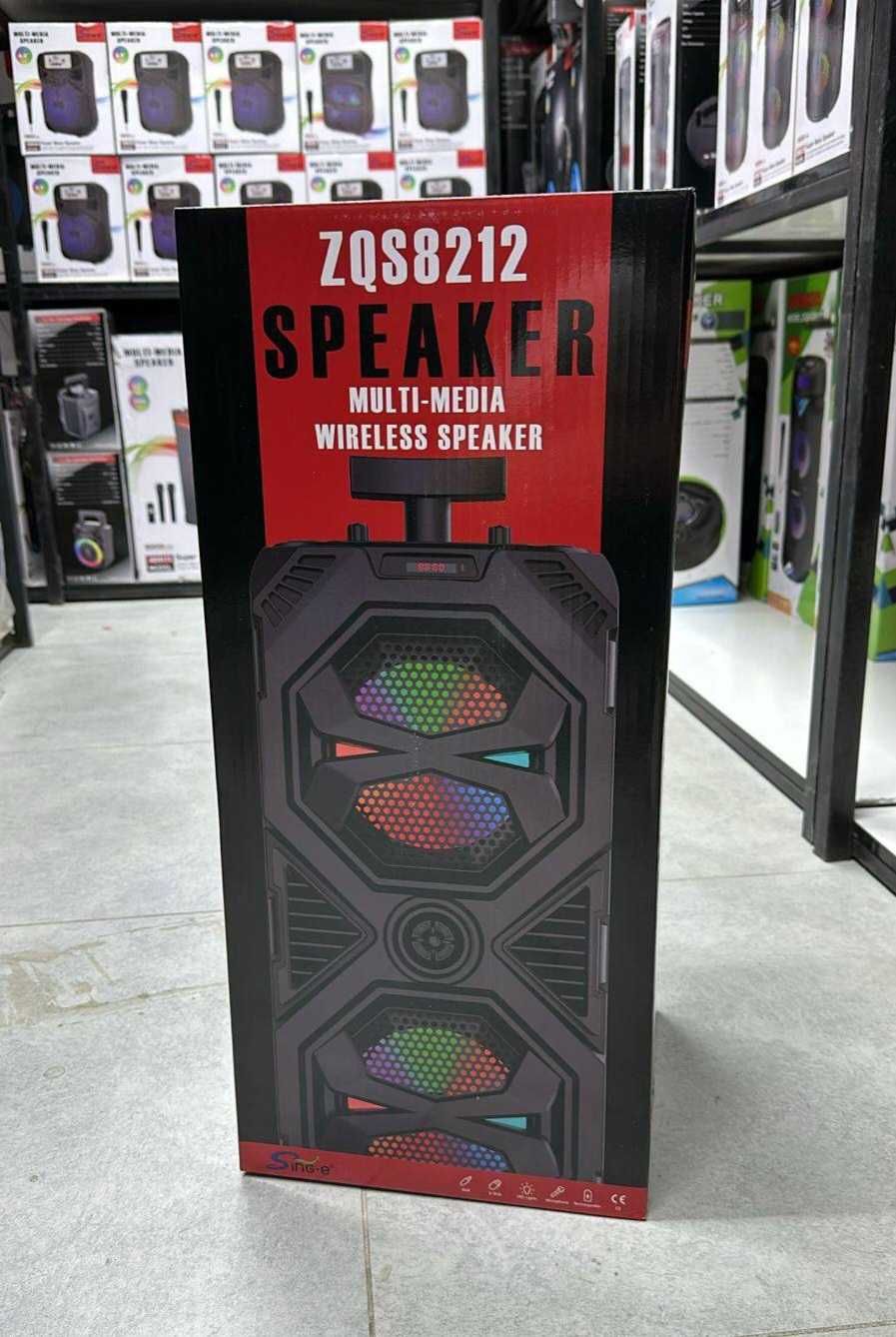 Колонка с микрофоном, Колонка портативная, Bluetooth-колонка