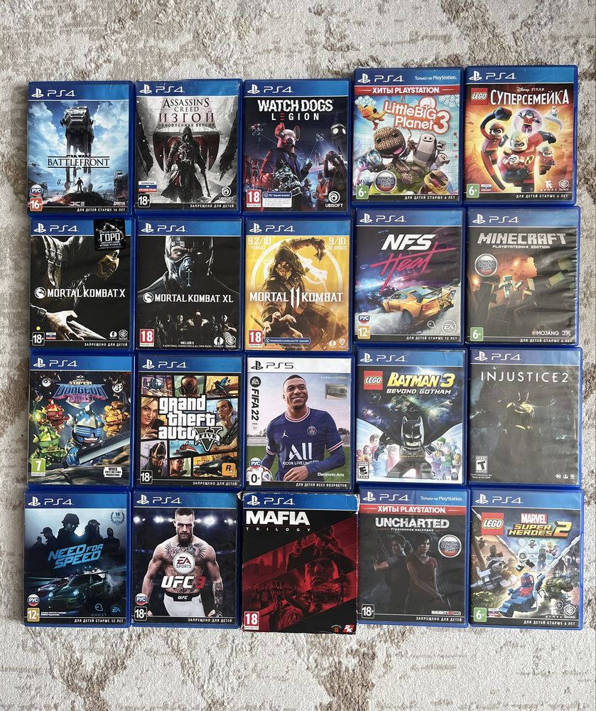 Игры PS4 PS5 оригинал Цены в описании