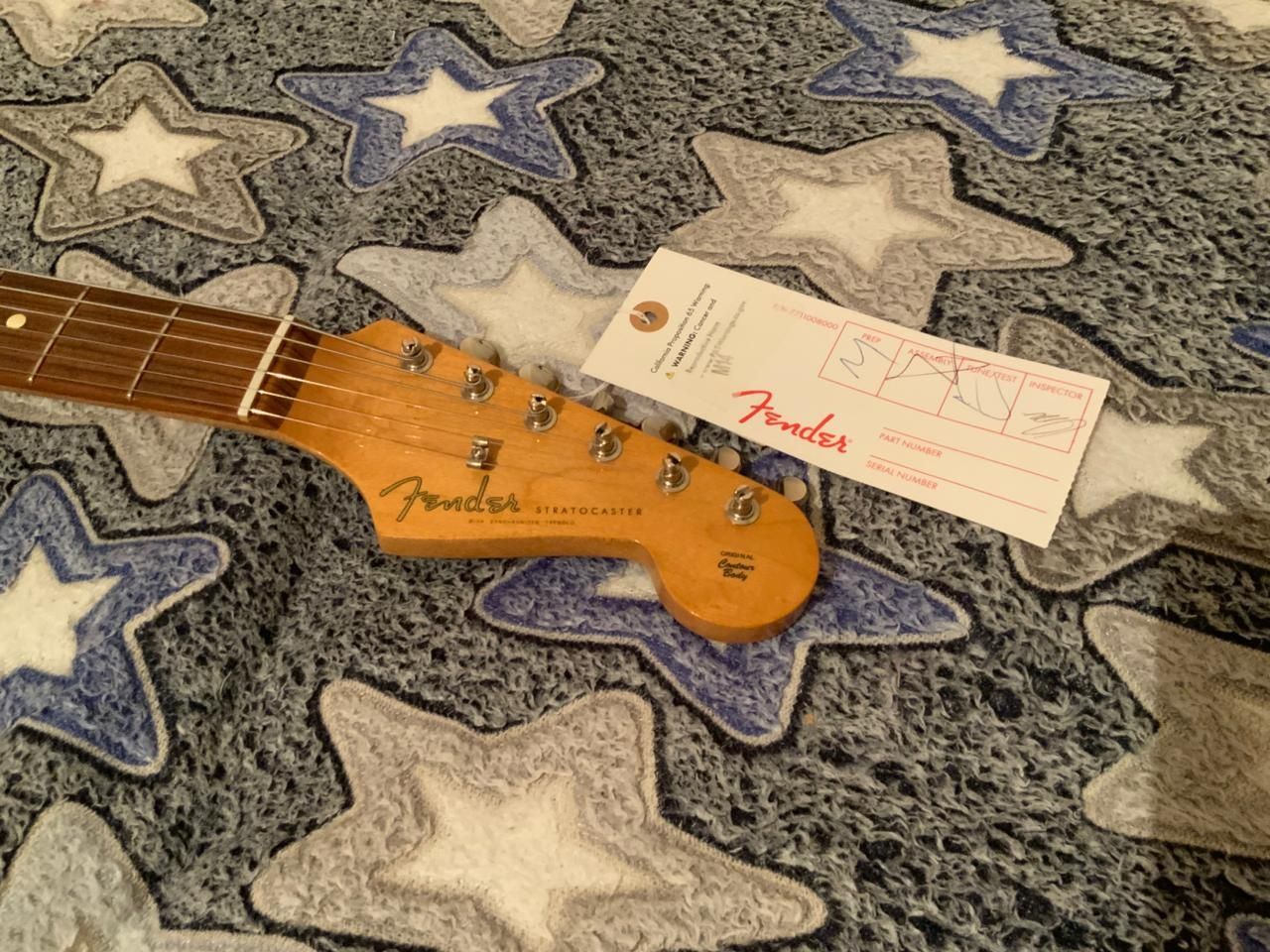 Электрогитара Fender Vintera 60's Stratocaster Surf green
