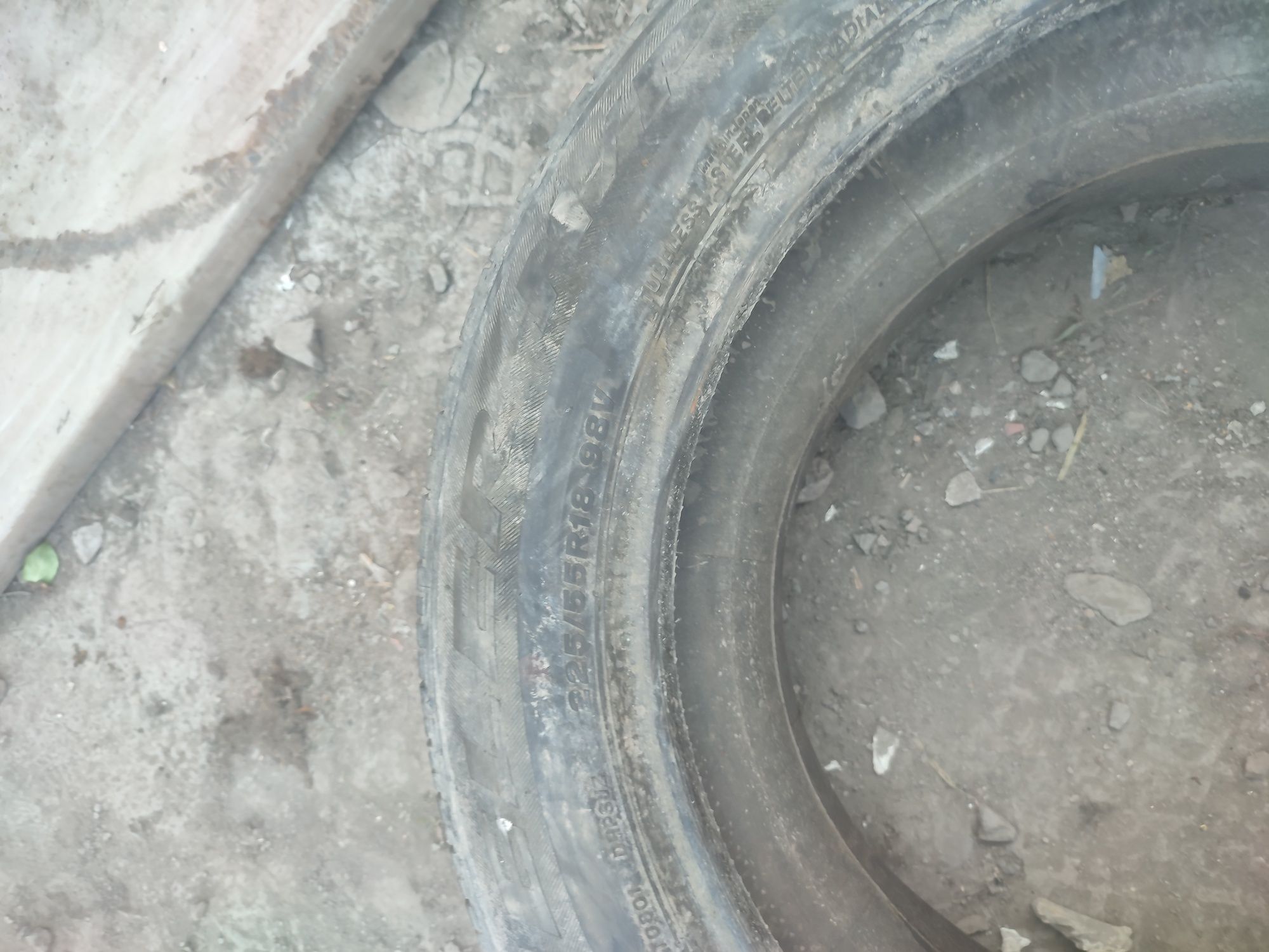 Шина с камерой размер 225/55 R18