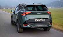 Задний бампер Kia Sportage спортедж 21-23 Буу оригинал