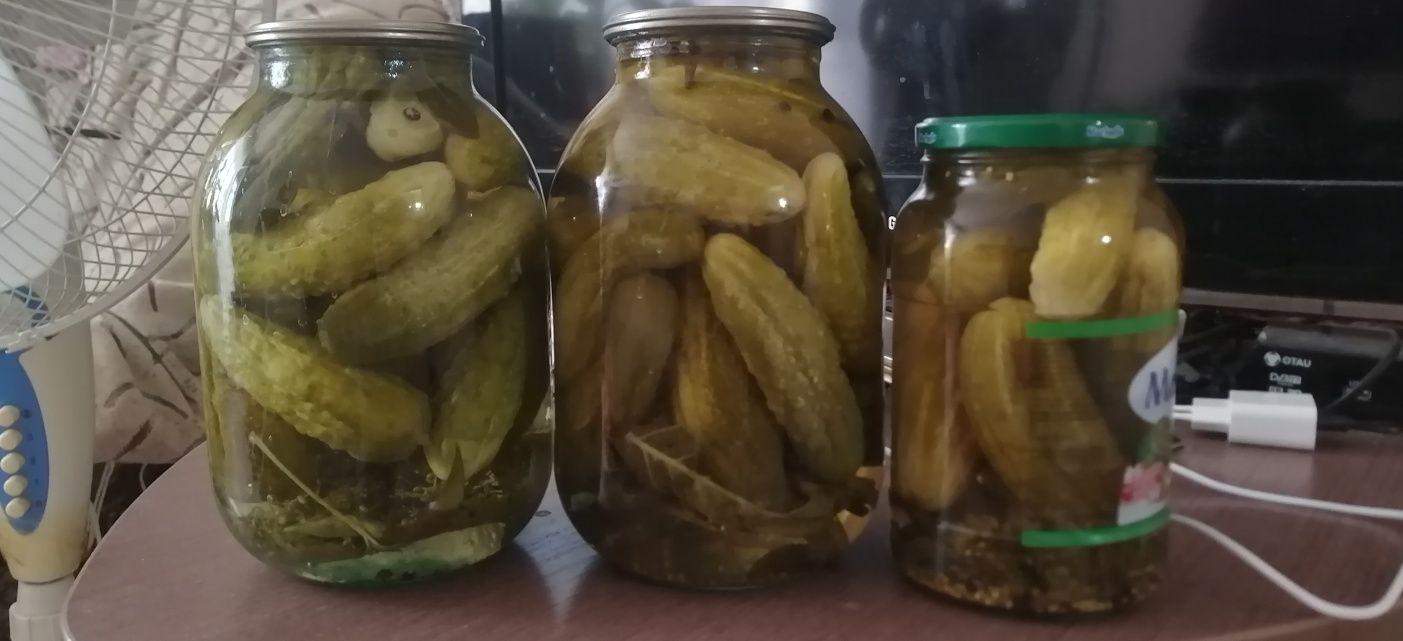 Соленые огурцы и помидоры. Доставка бесплатная( не менее 3 банок).