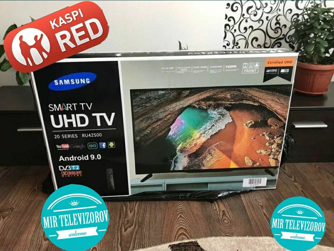 Новый Смарт телевизор YouTube  wi-fi 80.3cm токий лед дерект успей заб