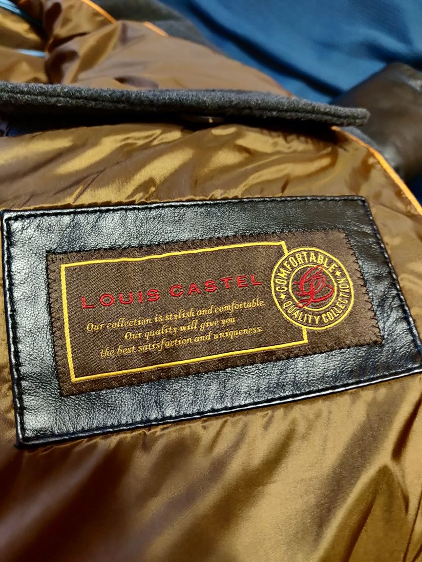 Куртка Louis Castel из 100% натуральной овчиной кожи.