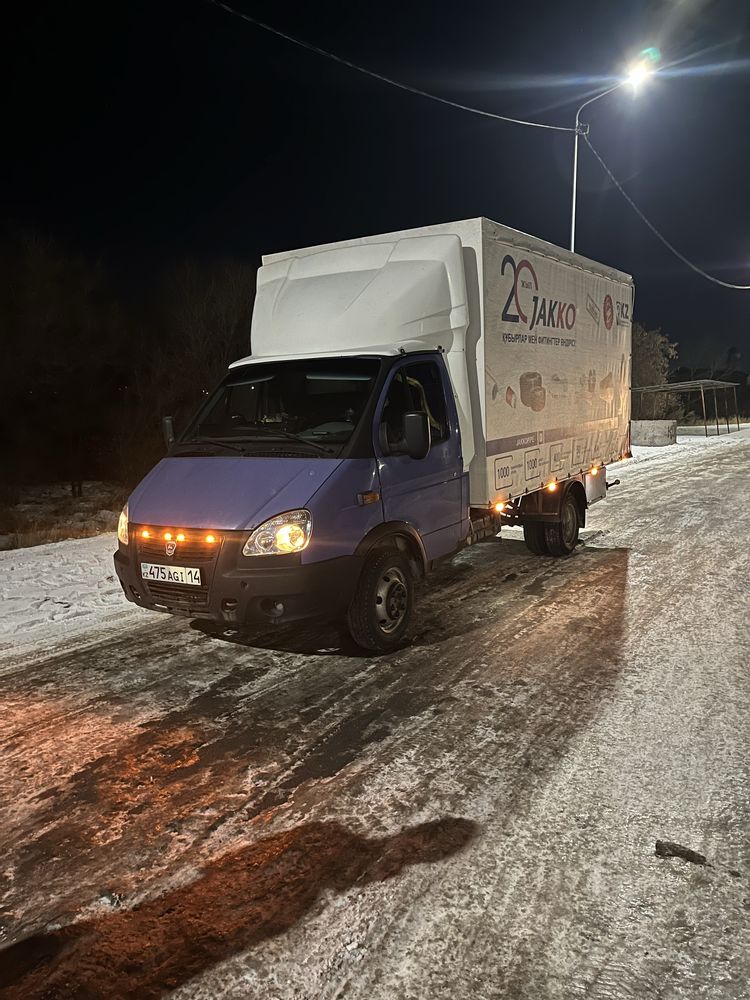 Грузоперевозки Газель тент 4.20 м + Услуги грузчиков — Круглосуточно