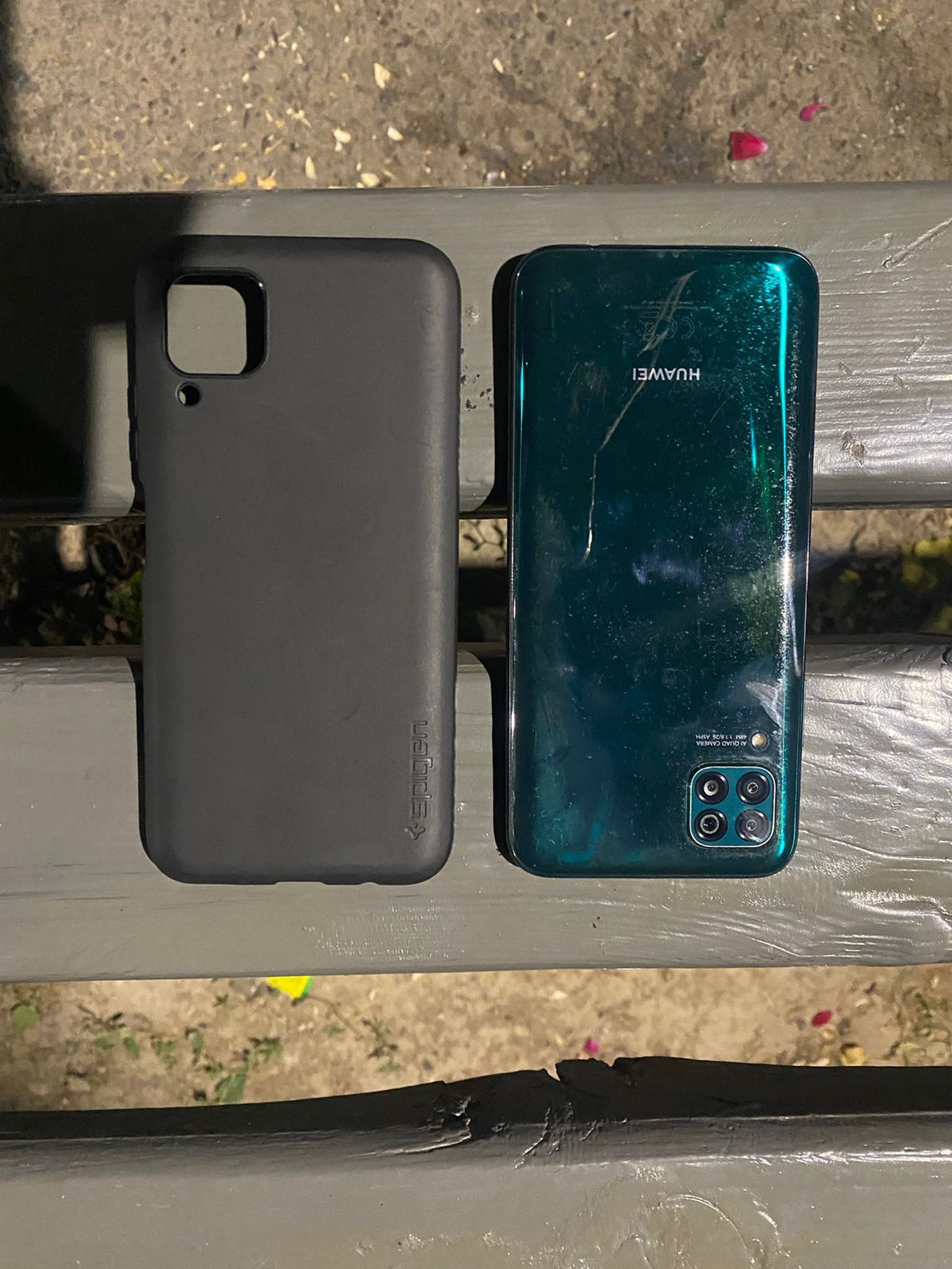 Huawei p40 lite 128/6 зелёный цвет