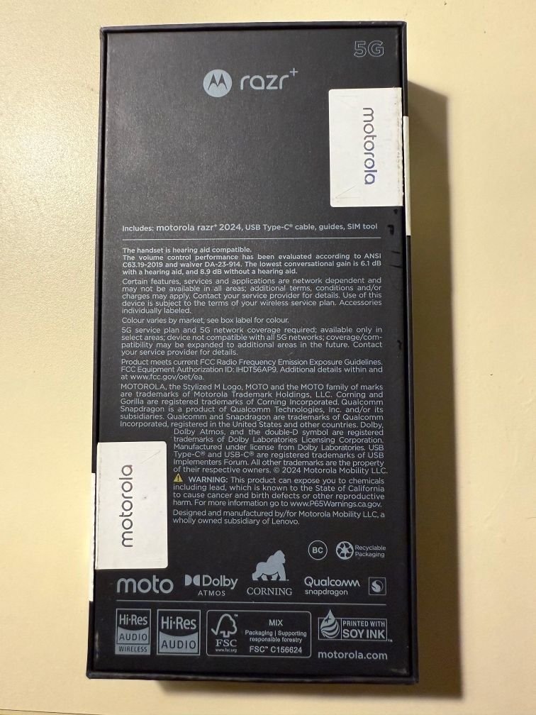 Motorola razr plus 2024