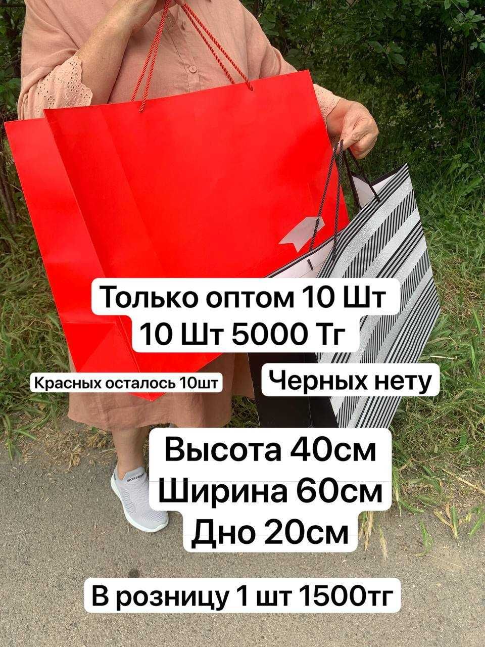 Пакеты подарочные большие