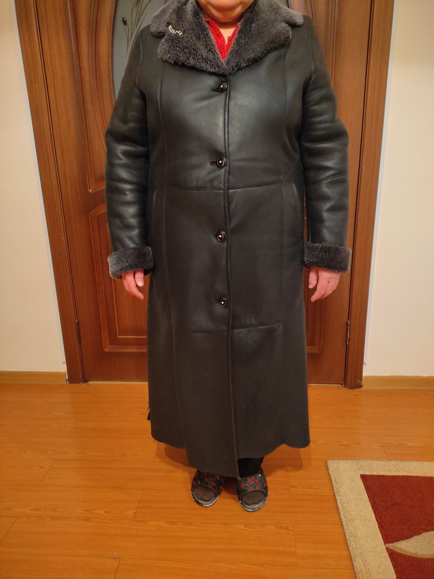Дубленка телячья кожа